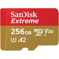 Sandisk Retail Storage Media Sandisk Extreme, Microsdxc, Memory Card, 256Gb, Uhs-I, 4K, Class 10,  SDSQXA1-256G-AN6MA